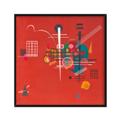 Wassily Kandinsky Dumpfres rot abstrakcja