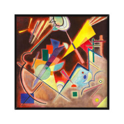 Wassily Kandinsky Tiefes braun abstrakcja