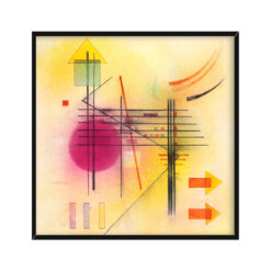 Wassily Kandinsky Vibrierend abstrakcja