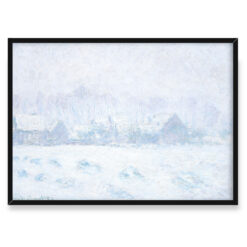 Claude Monet Effet de neige Śnieg 2