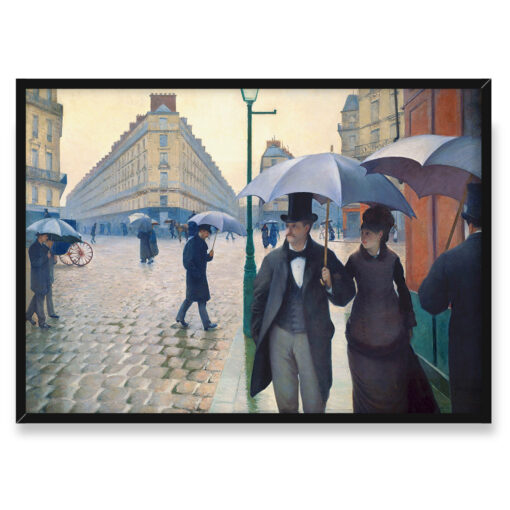 Gustave Caillebotte Deszczowy dzień w Paryżu Jour de pluie a Paris