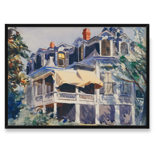 Edward Hopper The Mansard Roof