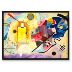 Wassily Kandinsky Żółty czerwony niebieski