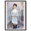 Amedeo Modigliani Dziewczynka w niebieskiej sukience Little girl in blue