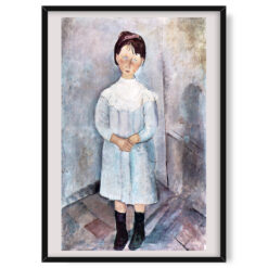 Amedeo Modigliani Dziewczynka w niebieskiej sukience Little girl in blue