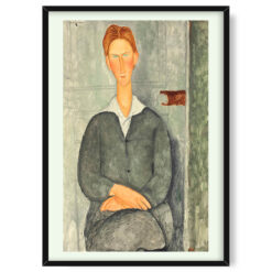 Amedeo Modigliani Młody rudowłosy mężczyzna