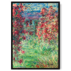 Claude Monet Róże La maison dans les roses