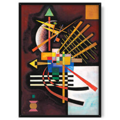 Wassily Kandinsky Oben und links abstrakcja