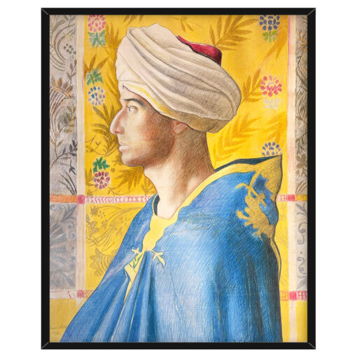 Joseph Stella Mężczyzna w turbanie