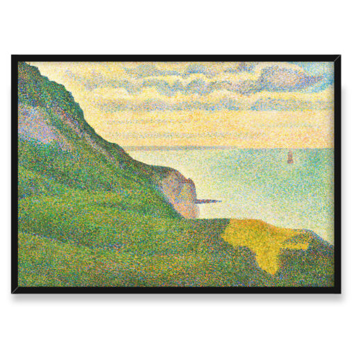 Georges Seurat Krajobraz morski w Port-en-Bessin Normandia