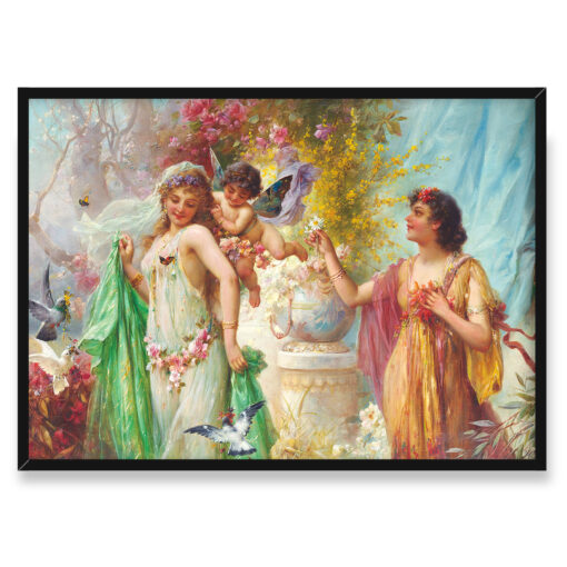 Hans Zatzka Idylla Klasyczna