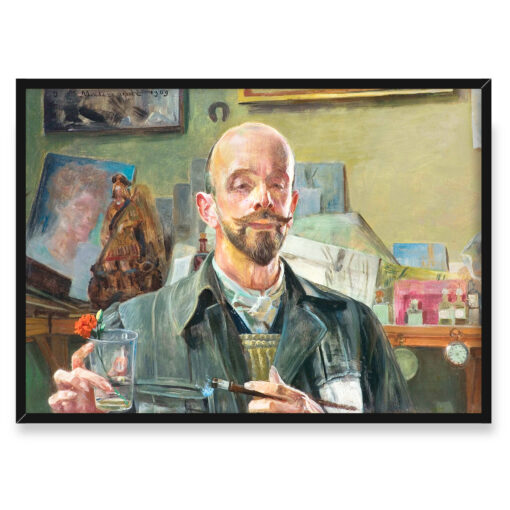 Jacek Malczewski Autoportret w pracowni