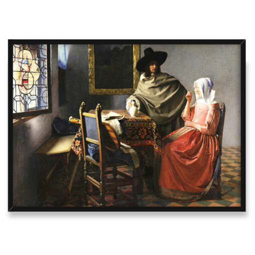 Jan Vermeer Kieliszek wina