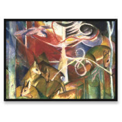 Franz Marc Jelenie w lesie 2