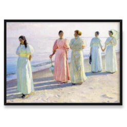 Michael Ancher Przechadzka po plaży