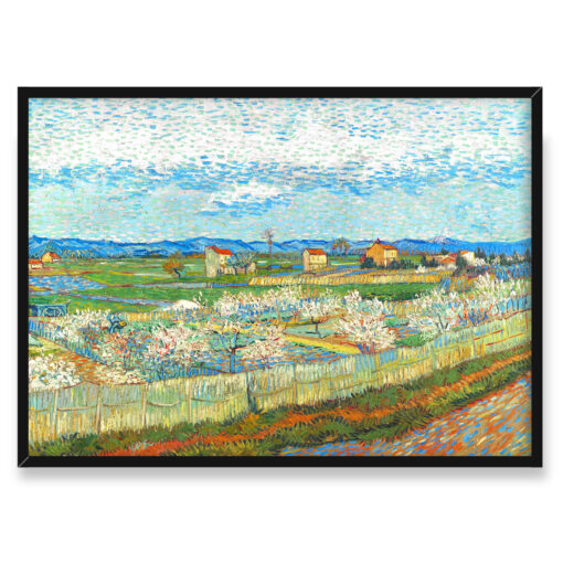 Vincent Van Gogh La Crau kwitnące brzoskwinie