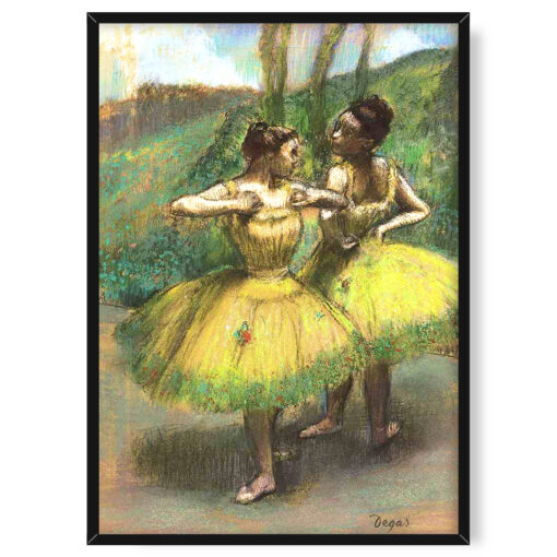 Edgar Degas Żółte tancerki