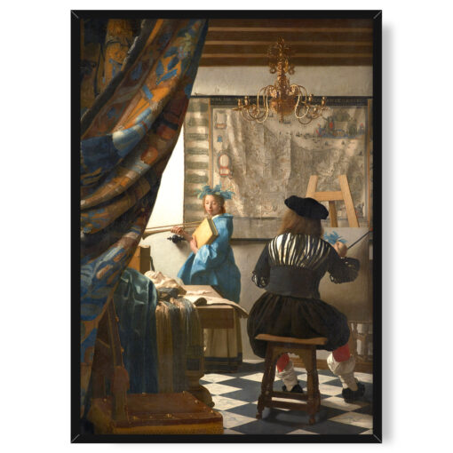 Jan Vermeer Alegoria malarstwa