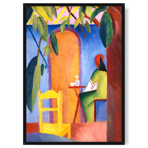 August Macke Turecka kawiarnia