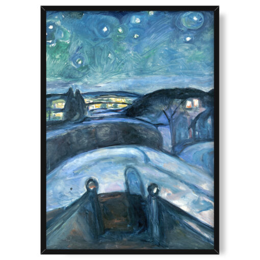 Edvard Munch Gwiaździsta noc 2