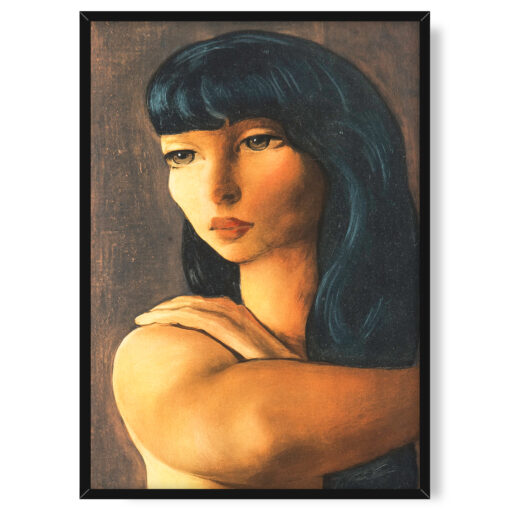 Mojżesz Kisling portret kobiety