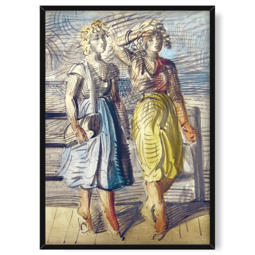 Reginald Marsh Dwie kobiety