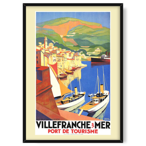 Roger Broders Villefranche sur Mer