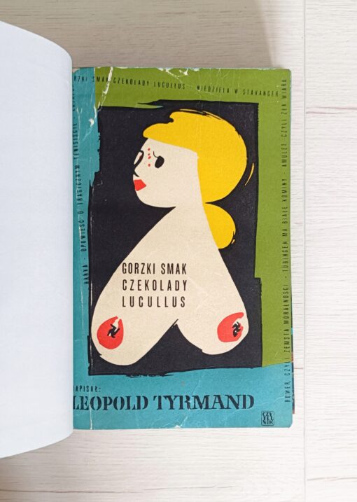 Tyrmand Gorzki smak czekolady Lucullus wydanie 1 OPRAWA SKÓRZANA - obrazek 5