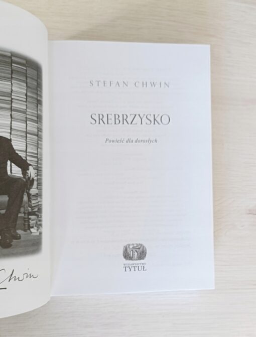 Srebrzysko Powieść dla dorosłych Stefan Chwin - obrazek 3