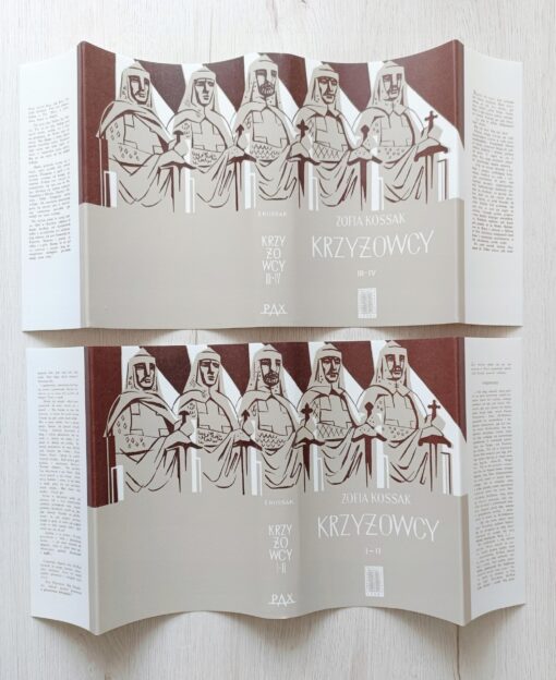Trylogia Krzyżowcy Bez oręża król trędowaty Zofia Kossak - obrazek 5