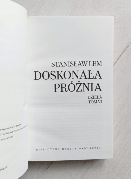 Doskonała próżnia Stanisław Lem - obrazek 7
