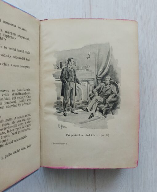 Przygody Sherlocka Holmesa Conan Doyle CZESKI 1925 - obrazek 8