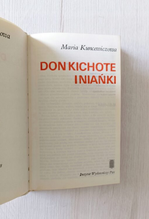 Don Kichote i niańki Kuncewiczowa - obrazek 4