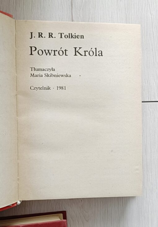Władca pierścieni Hobbit Silmarillion Powrót Dwie wieże Wyprawa Tolkien - obrazek 12