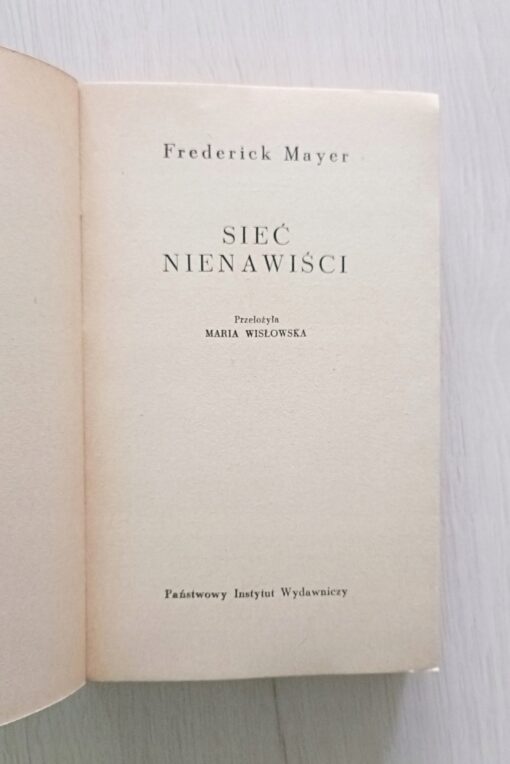 Sieć nienawiści Mayer - obrazek 4