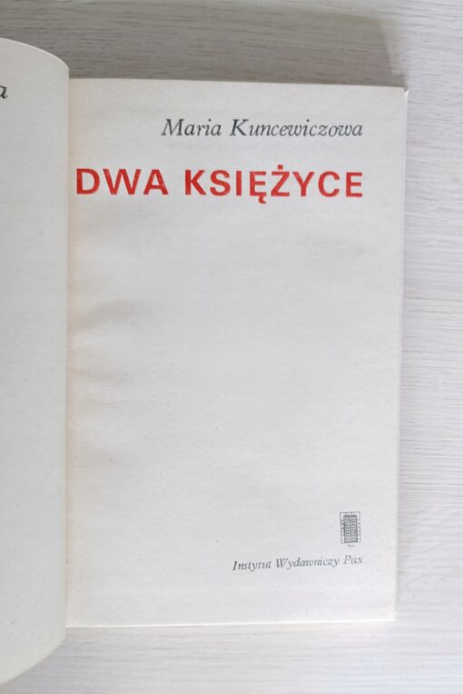 Dwa księżyce Maria Kuncewiczowa - obrazek 5