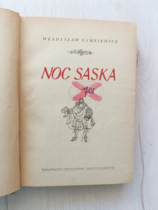 Noc saska Dworzanin Pana Morsztyna Rymkiewicz - obrazek 7