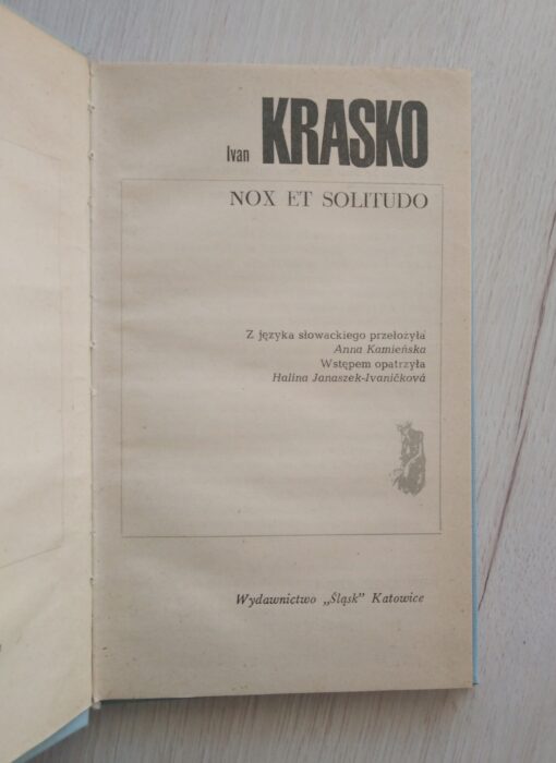 Nox et solitudo Krasko 1982 - obrazek 6