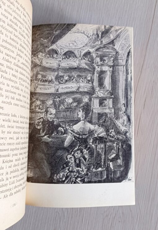 Anna Karenina Tołstoj 1954 il. Uniechowski - obrazek 10