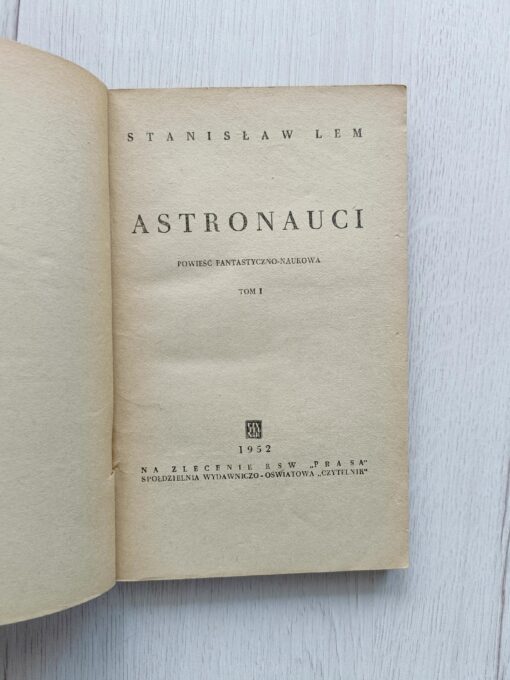 Astronauci Stanisław Lem 1952 wydanie 2 - obrazek 5
