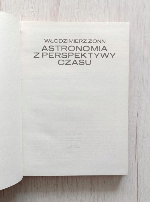 Zonn Astronomia z perspektywy czasu 1974 - obrazek 6