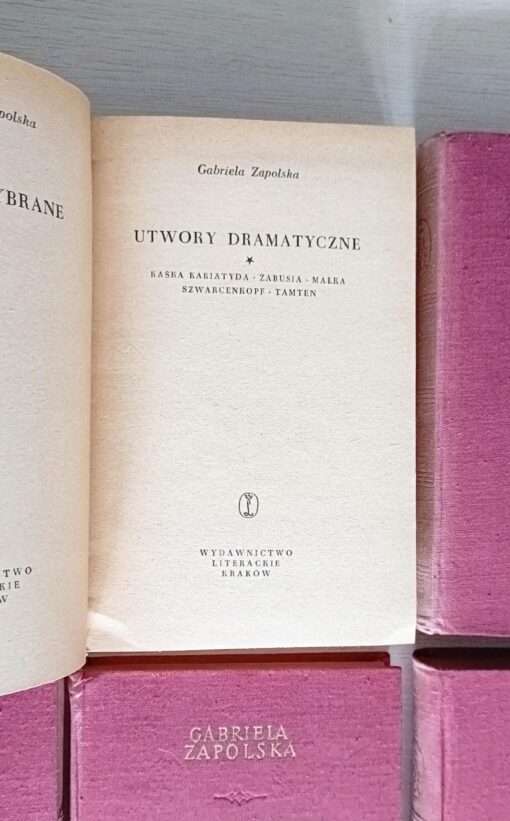 Dzieła wybrane Zapolska 16 tomów - obrazek 8