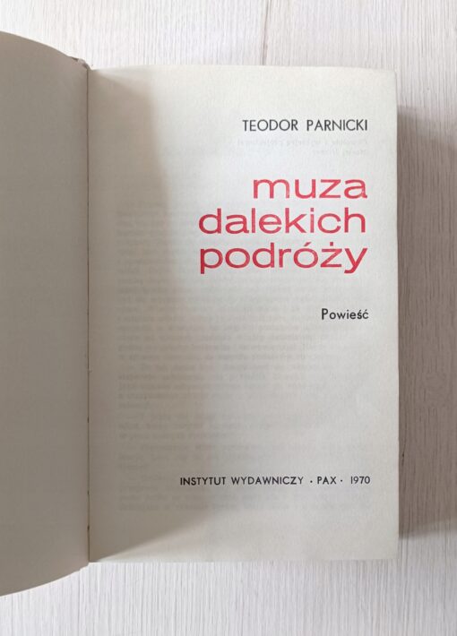 Muza dalekich podróży Parnicki - obrazek 5