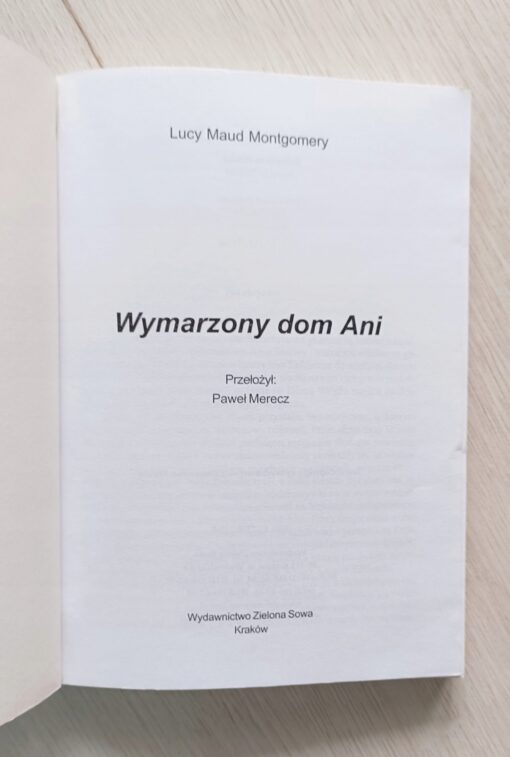 Wymarzony dom Ani Lucy Maud Montgomery - obrazek 4