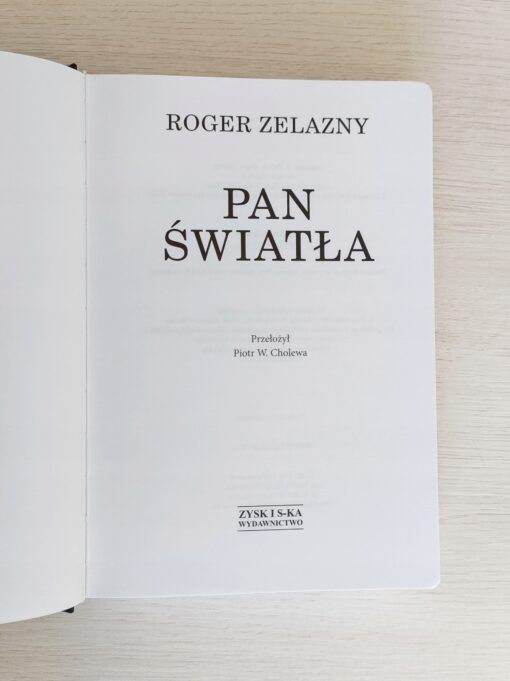 Pan Światła Roger Zelazny - obrazek 4