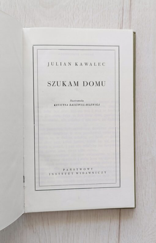 Szukam domu Kawalec ilustracje Radziwiłł-Milewska - obrazek 3