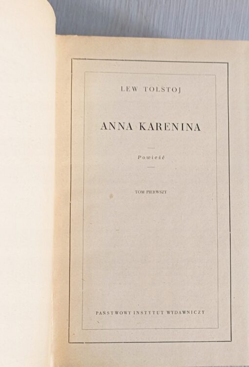 Anna Karenina Tołstoj 1954 il. Uniechowski - obrazek 9