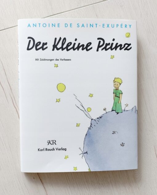 Der Kleine Prinz Mały Książę Saint-Exupery 1950 1 wydanie - obrazek 2