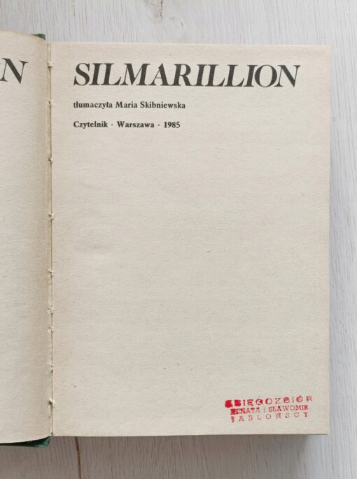 Władca pierścieni Hobbit Silmarillion Powrót Dwie wieże Wyprawa Tolkien - obrazek 9
