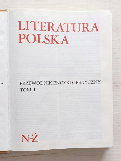 Literatura polska. Przewodnik encyklopedyczny tom 2 Praca zbiorowa - obrazek 3